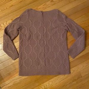 LOFT cable knit sweater